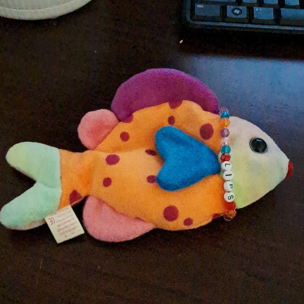 Colorful Plush Fish Toy